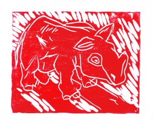 Das rote Nashorn